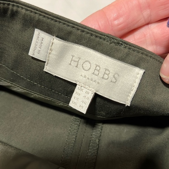 Hobbs London Green Cropped Trouser Size US14 - Picture 8 of 9